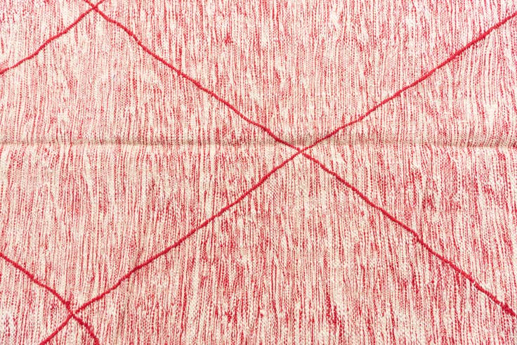 Detailansicht von 200cm x 290cm Handgeknüpft Marokkanisch Wolle Teppich