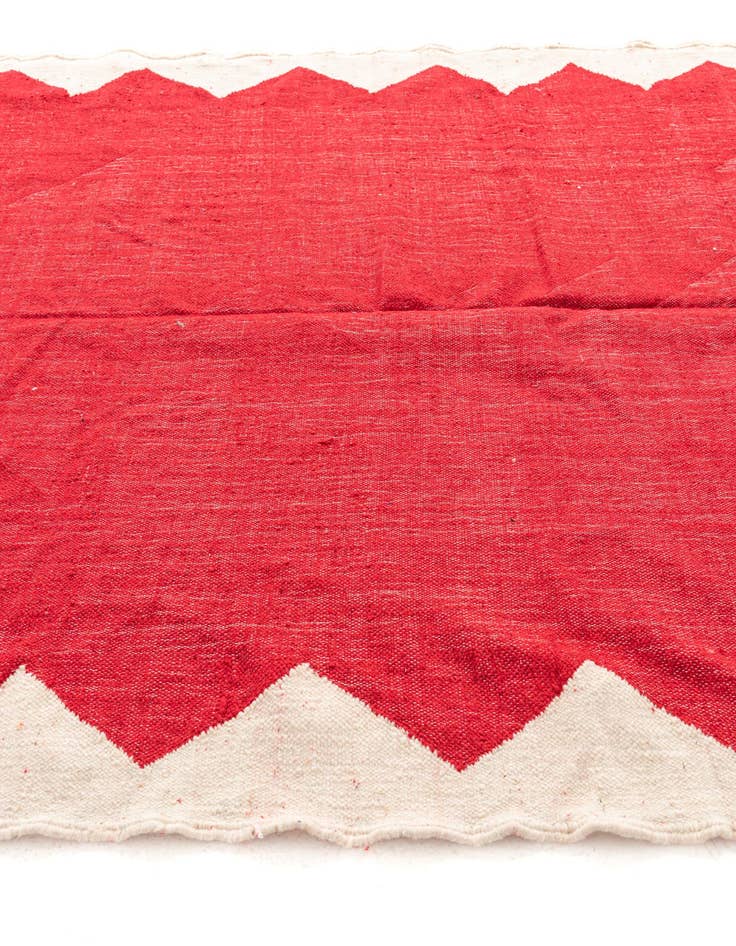 Detail image of 6' 9 x 10' Hand Knotted Moroccan Wool Rug