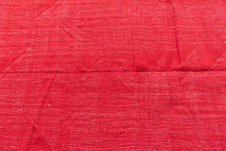 Detail image of 6' 9 x 10' Hand Knotted Moroccan Wool Rug