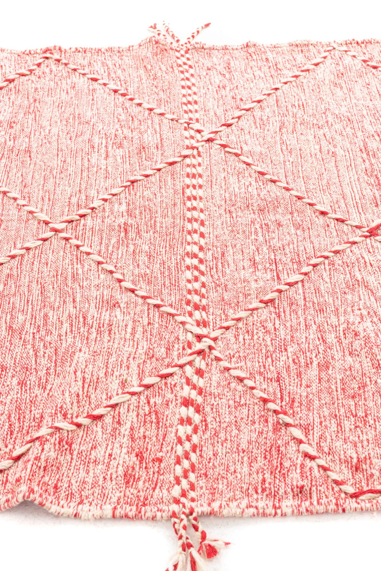 5' 2 x 8' 8 Hand Knotted Moroccan Wool Rug
