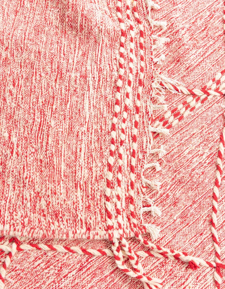 Detail image of 5' 2 x 8' 8  Hand Knotted Moroccan Wool Rug