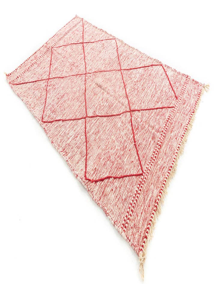 Detail image of 5' x 8' 6  Hand Knotted Moroccan Wool Rug