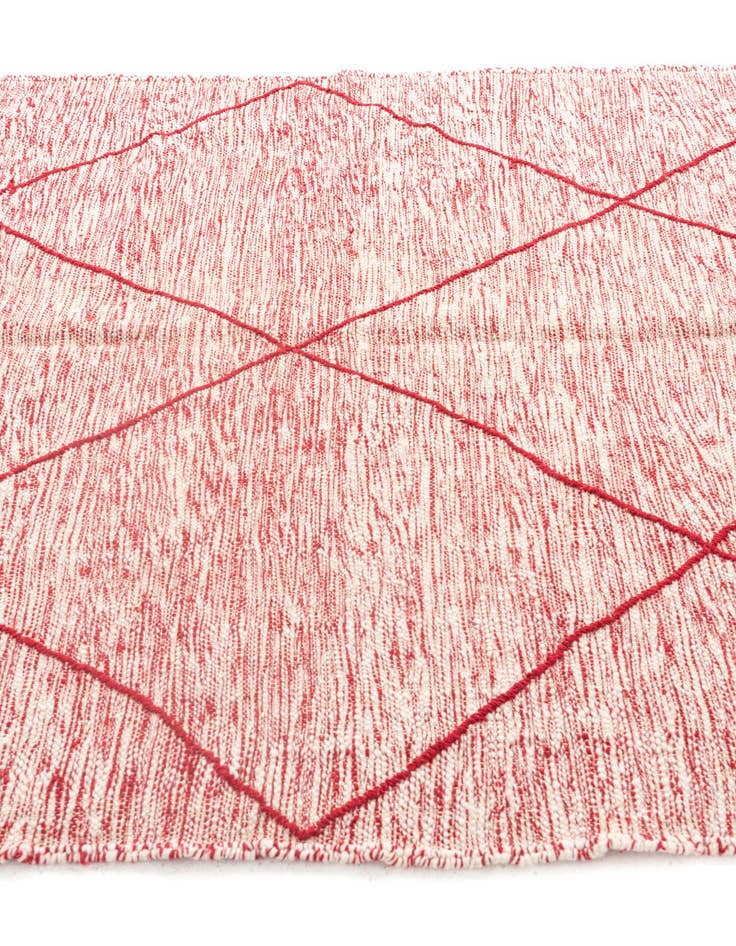 Detail image of 5' 5 x 8' 3  Hand Knotted Moroccan Wool Rug