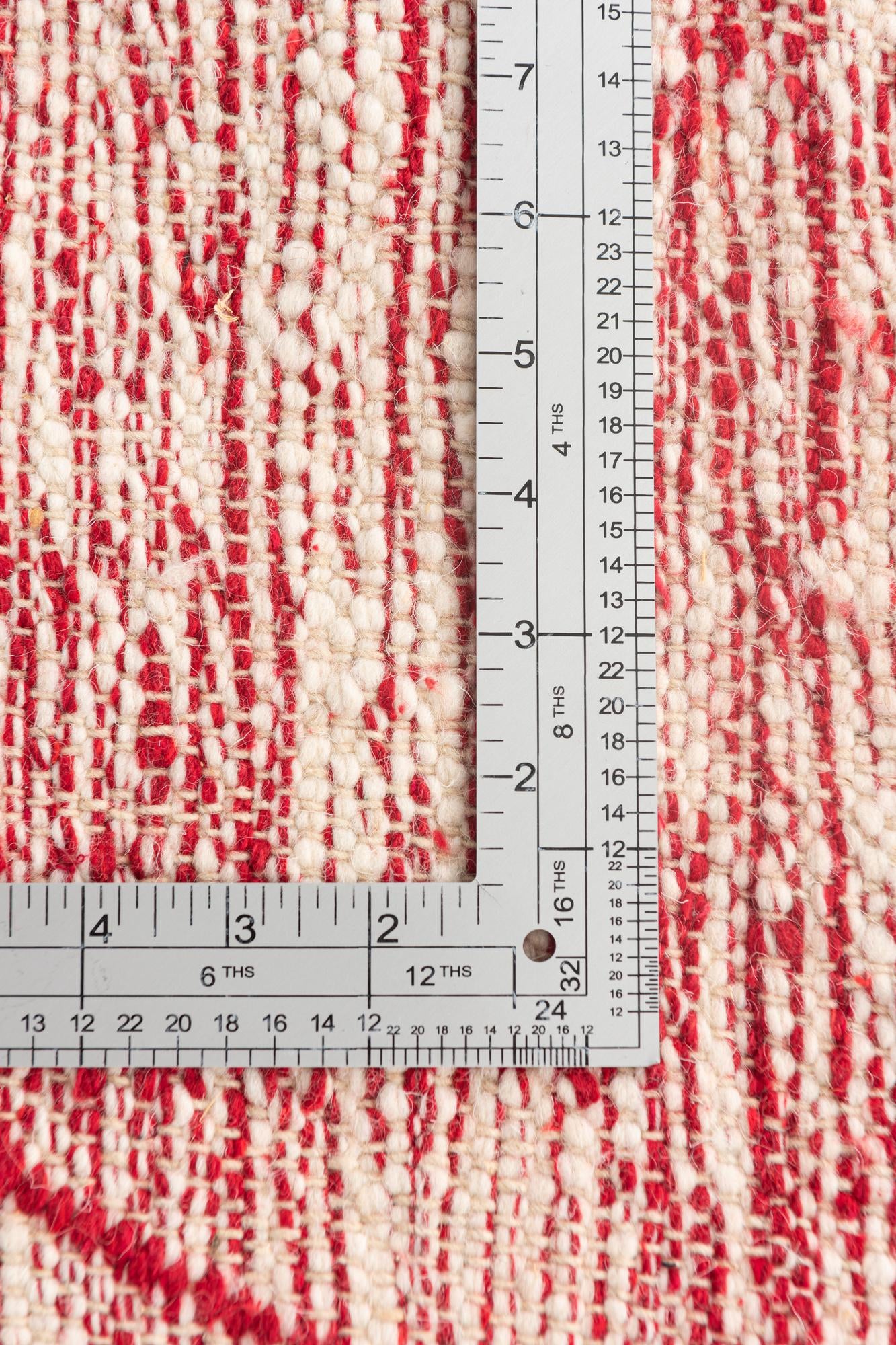 5' 5 x 8' 3 Hand Knotted Moroccan Wool Rug