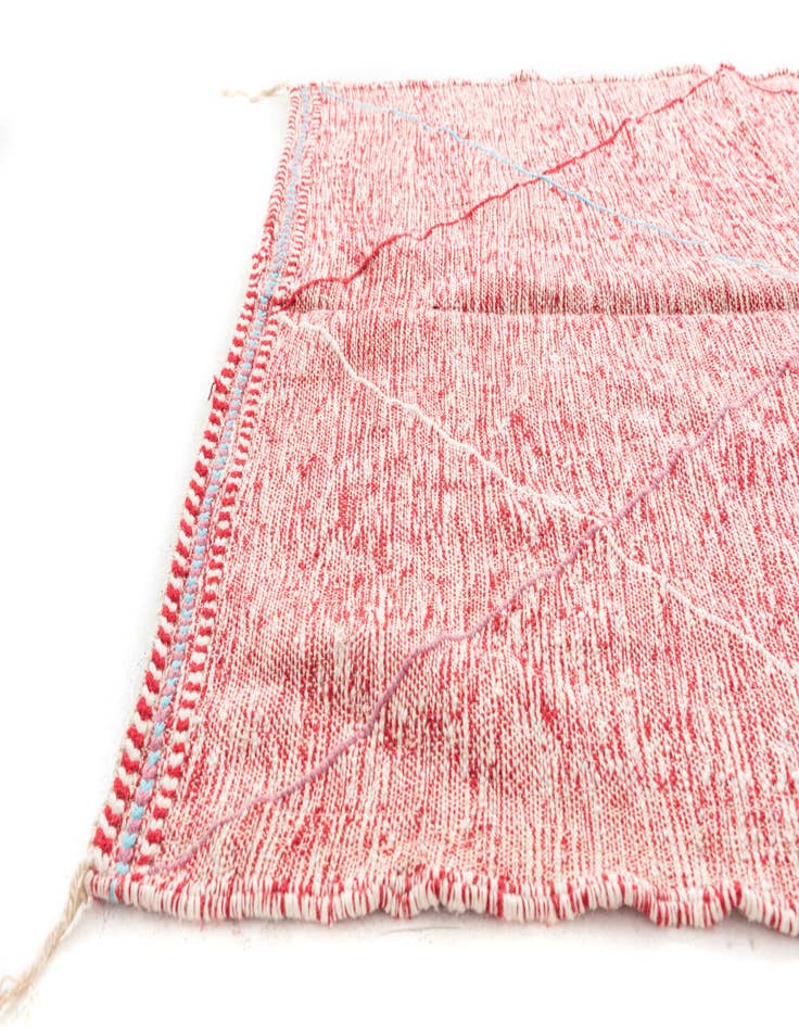 Detail image of 5' 5 x 8' 7  Hand Knotted Moroccan Wool Rug