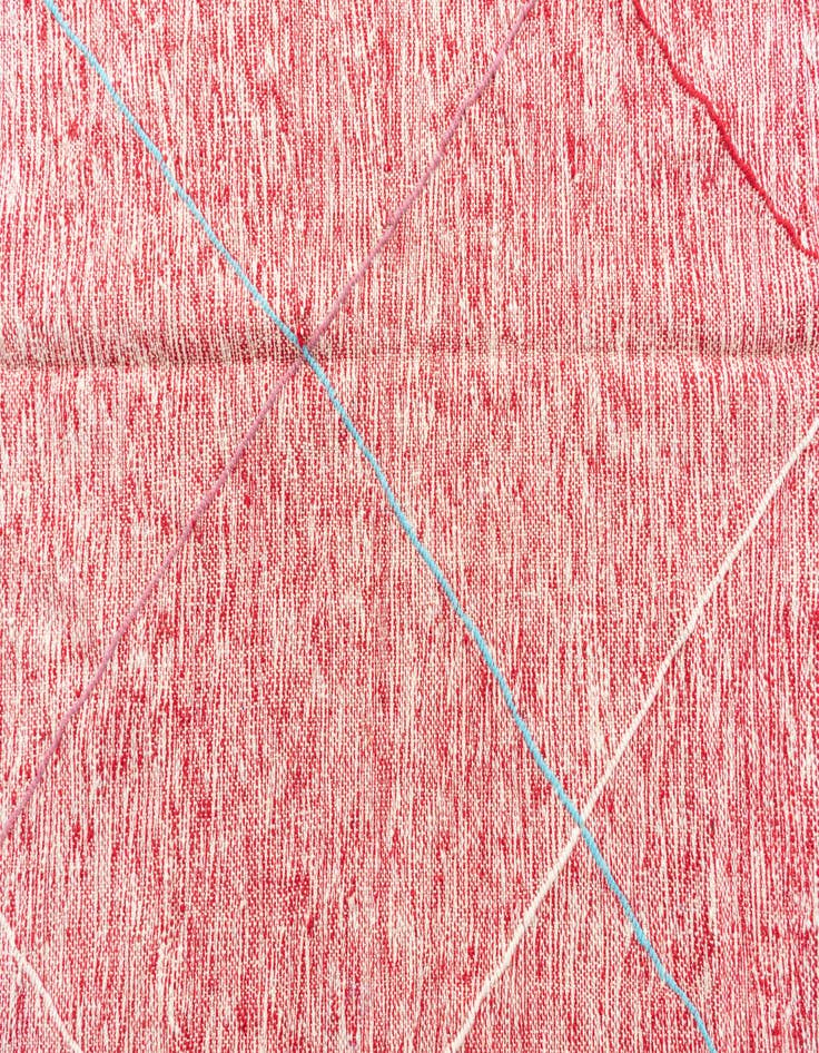 Detail image of 5' 5 x 8' 7  Hand Knotted Moroccan Wool Rug