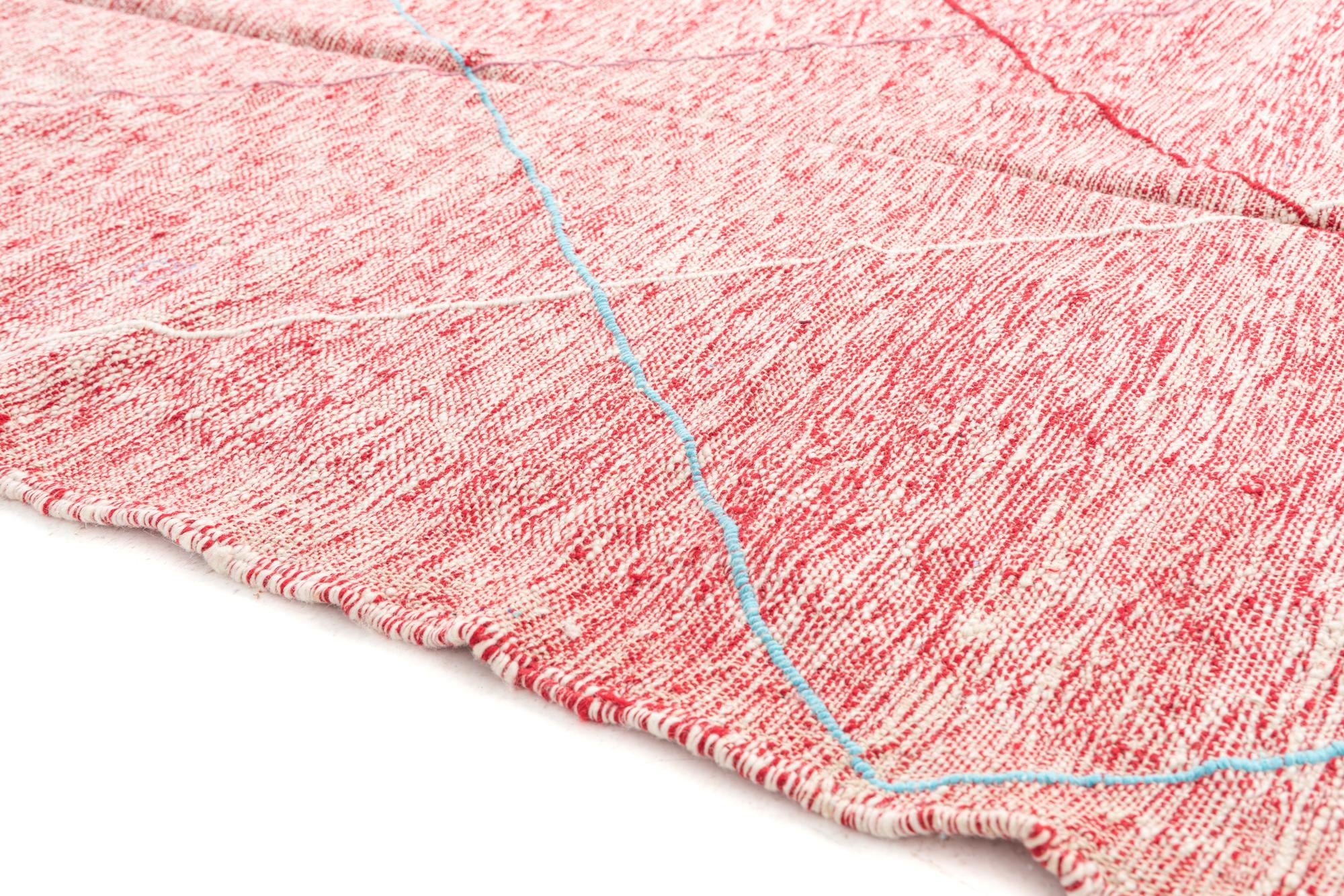 5' 5 x 8' 7 Hand Knotted Moroccan Wool Rug
