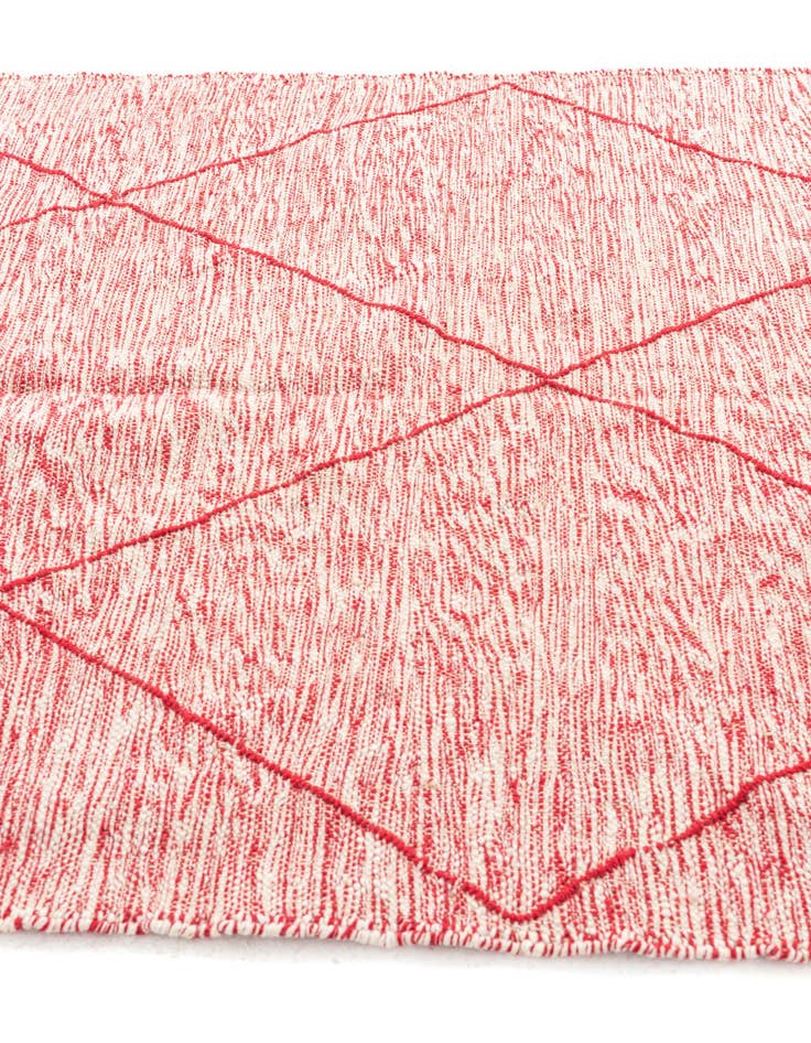 Detail image of 5' 5 x 8' 2  Hand Knotted Moroccan Wool Rug