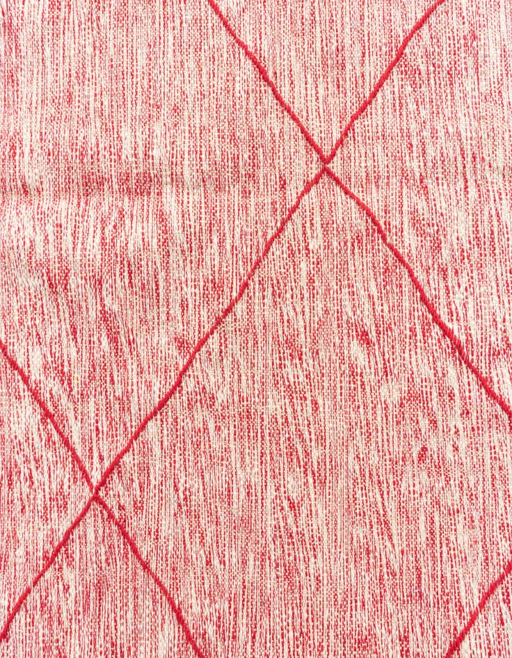 Detail image of 5' 5 x 8' 2  Hand Knotted Moroccan Wool Rug