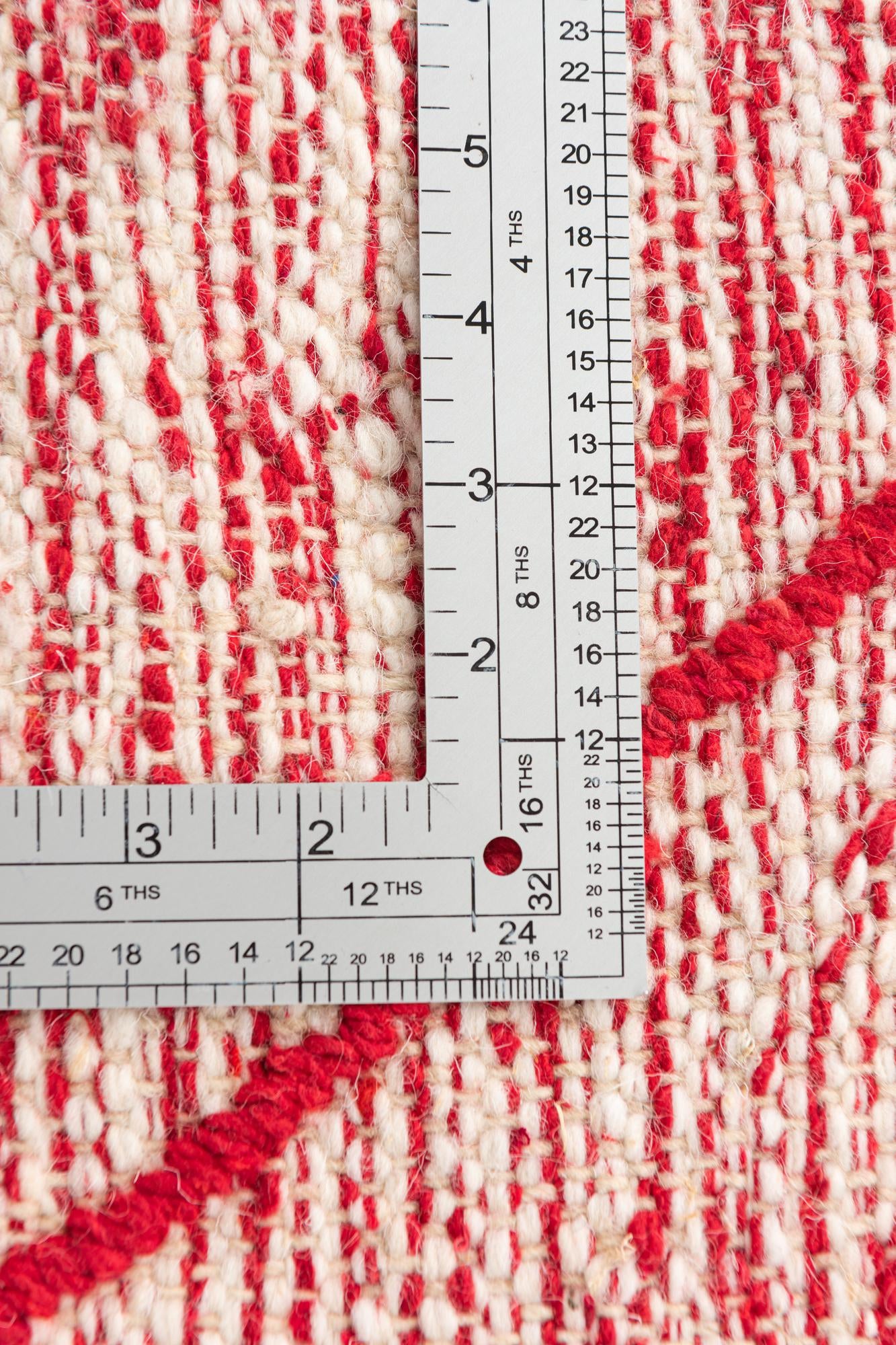 5' 5 x 8' 2 Hand Knotted Moroccan Wool Rug