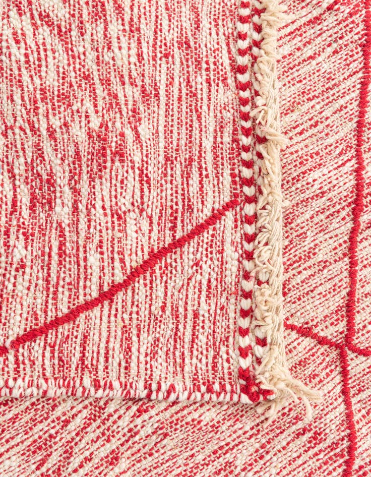 Detail image of 5' 5 x 8' 2  Hand Knotted Moroccan Wool Rug