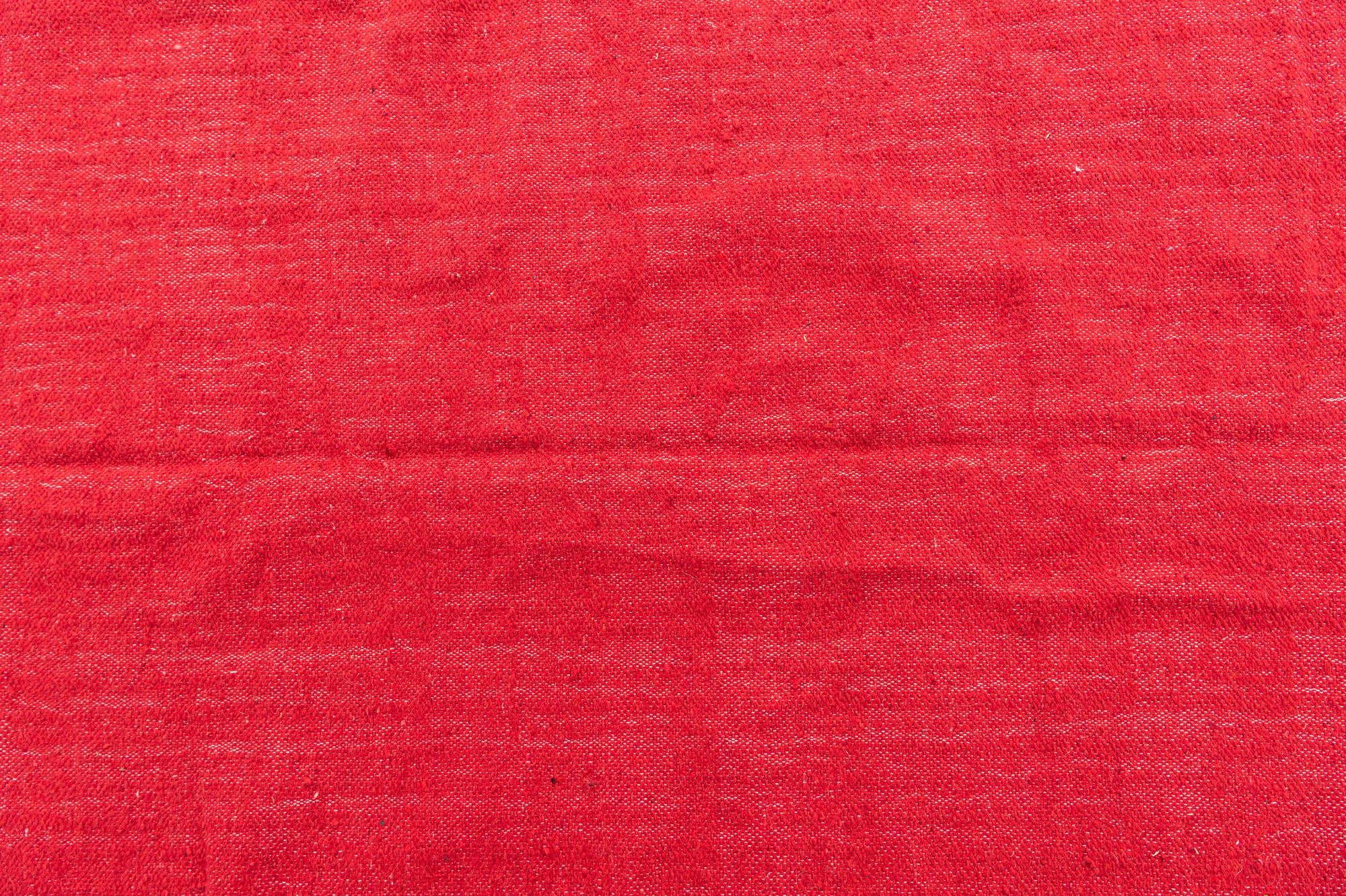 6' 6 x 10' Hand Knotted Moroccan Wool Rug