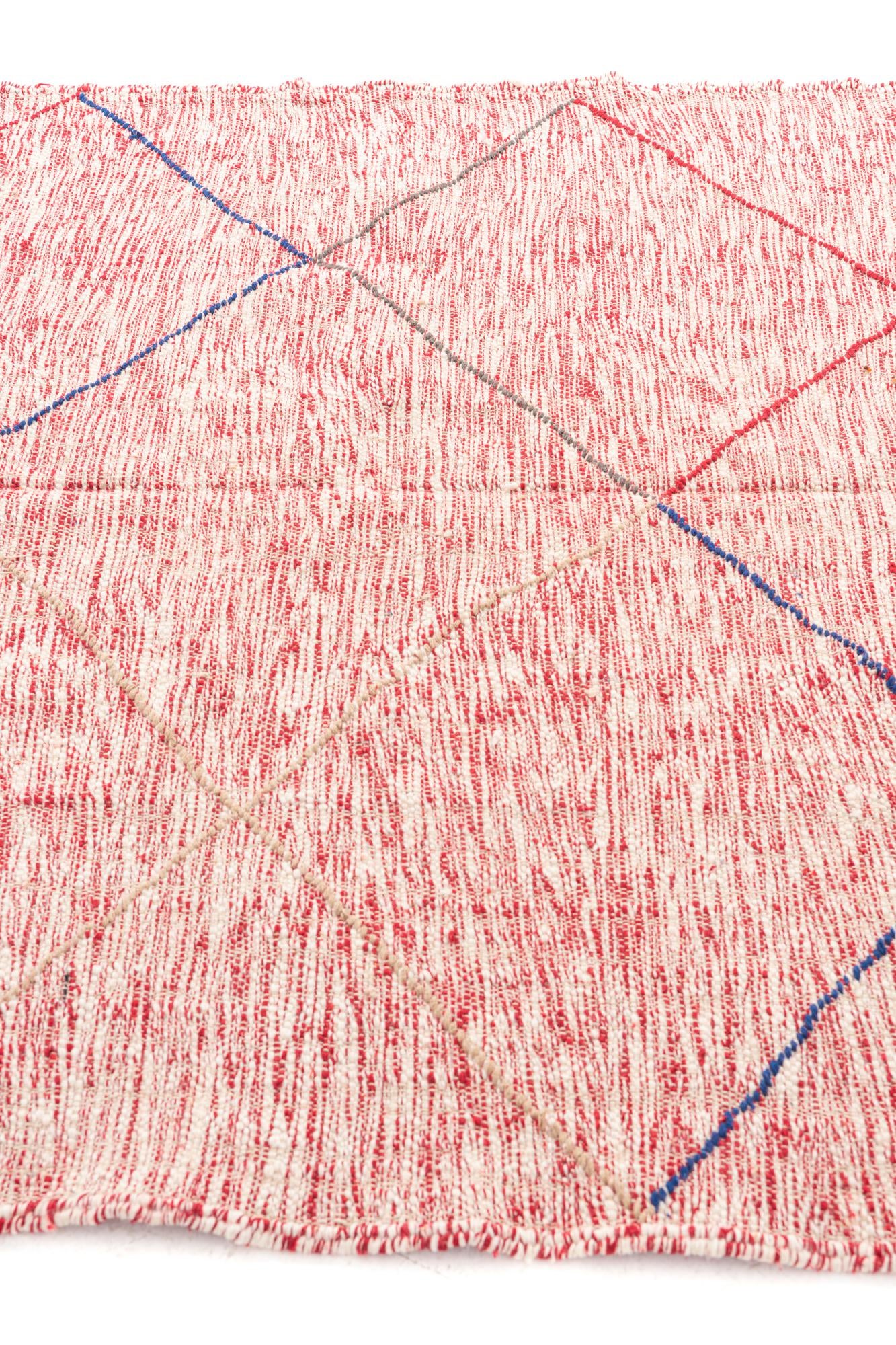 6' 6 x 9' 9 Hand Knotted Moroccan Wool Rug
