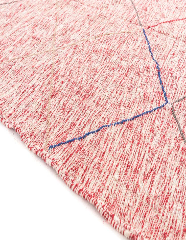 Detail image of 6' 6 x 9' 9  Hand Knotted Moroccan Wool Rug