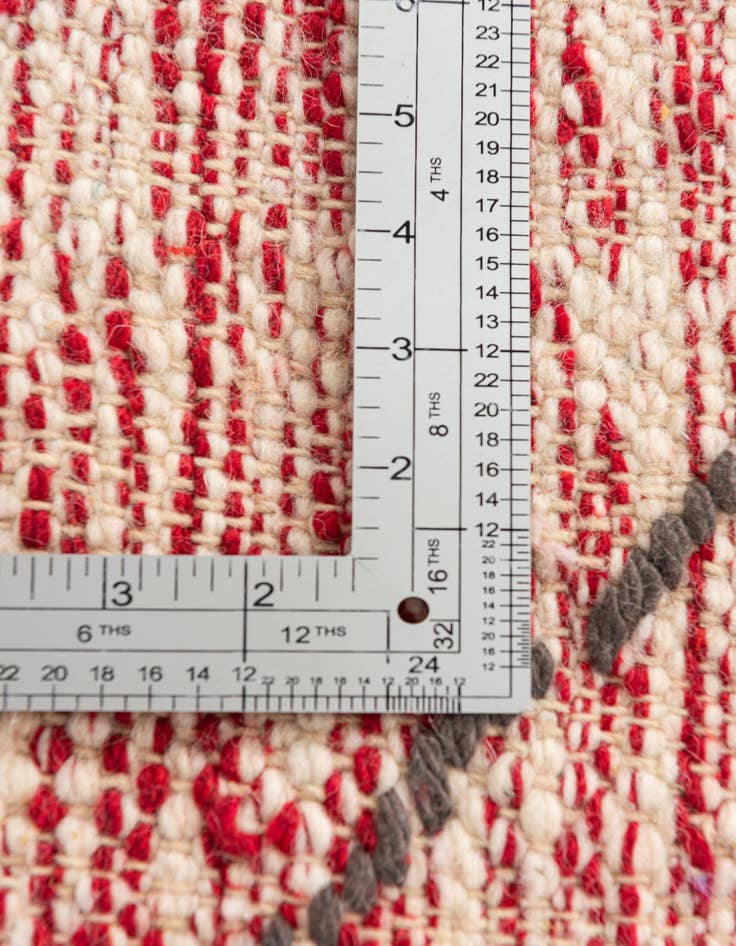 Detail image of 6' 4 x 9' 10  Hand Knotted Moroccan Wool Rug