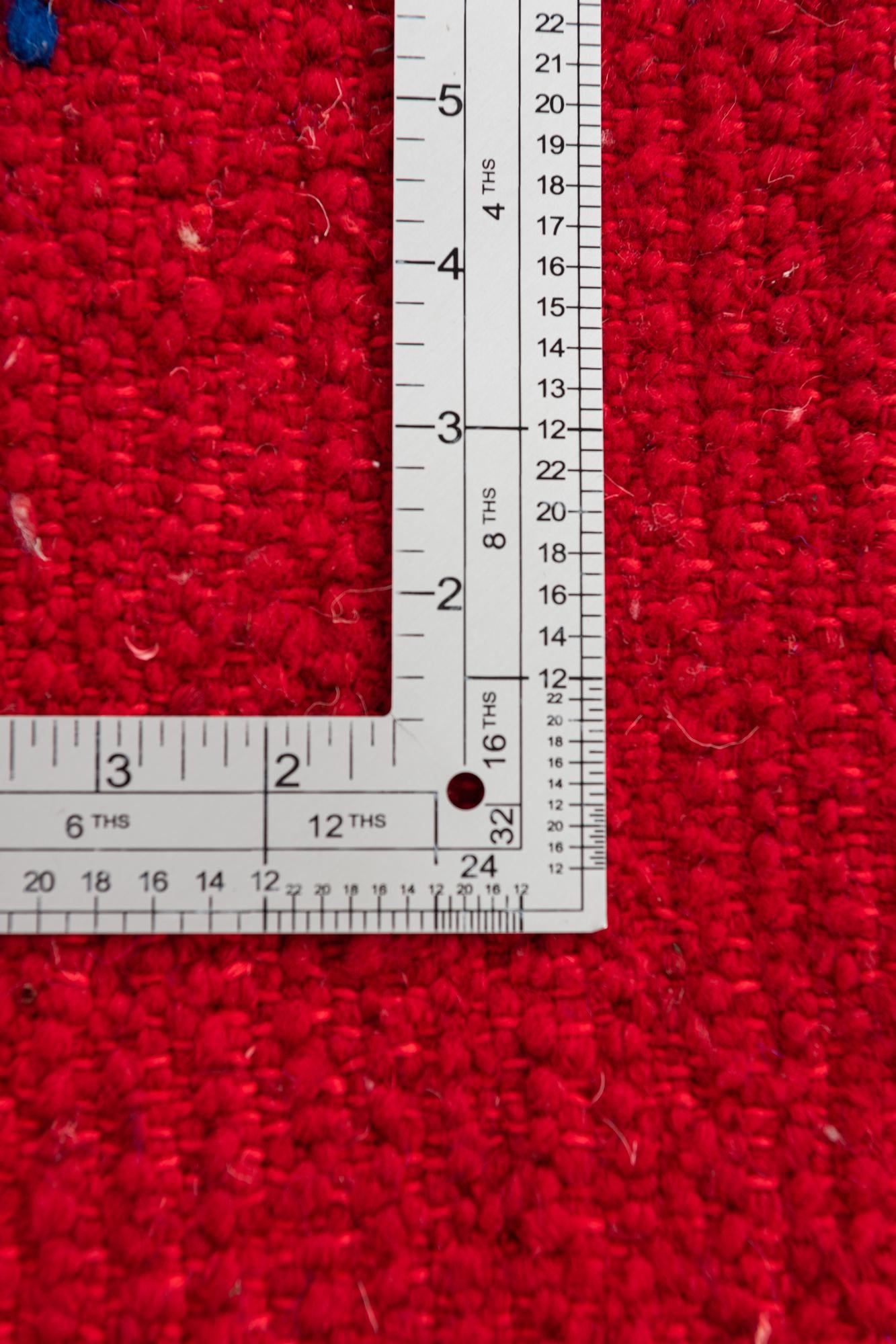 5' 10 x 7' 6 Hand Knotted Moroccan Wool Rug