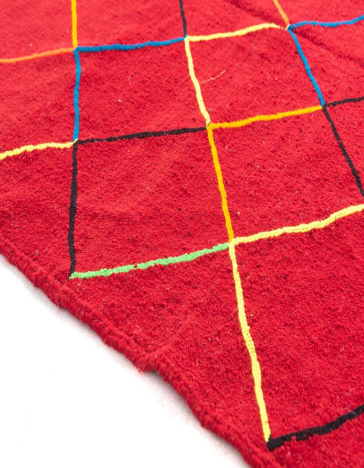 Detail image of 5' x 8' 2  Hand Knotted Moroccan Wool Rug