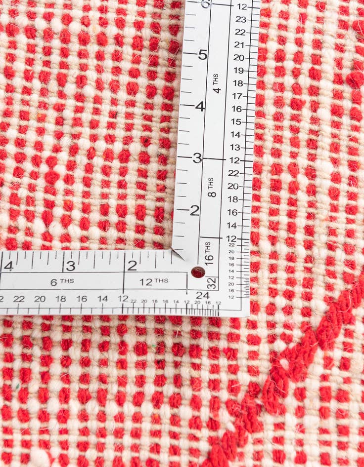 Detail image of 4' 10 x 8' 7  Hand Knotted Moroccan Wool Rug