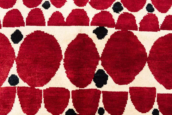5' 5 x 7' 10 Hand Knotted Moroccan Wool Rug
