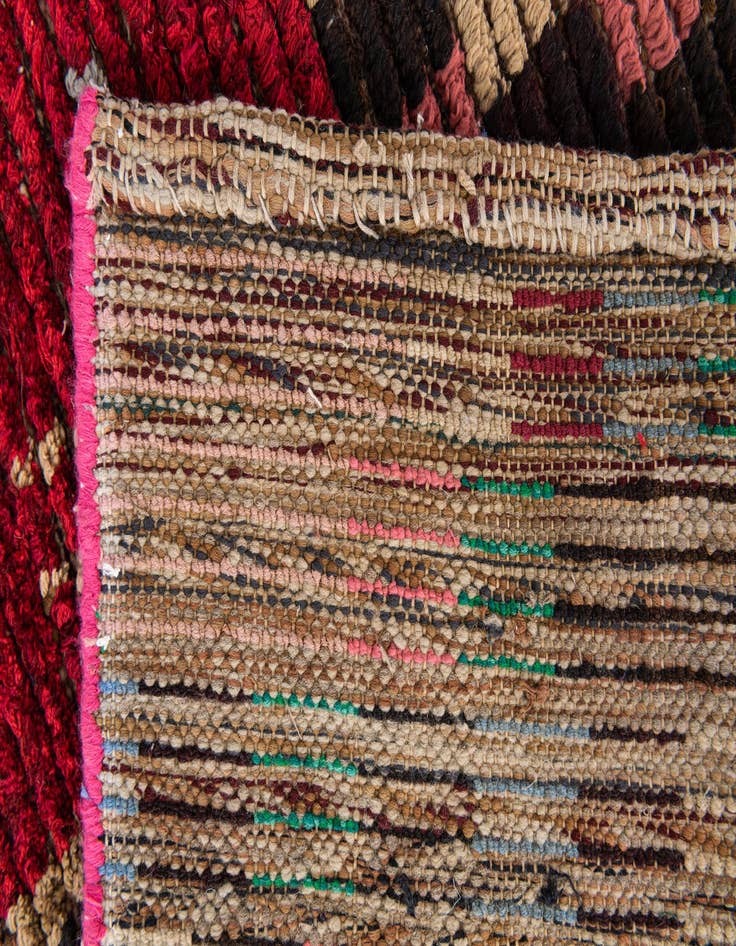 Detail image of 6' 3 x 9' 6  Hand Knotted Moroccan Wool Rug