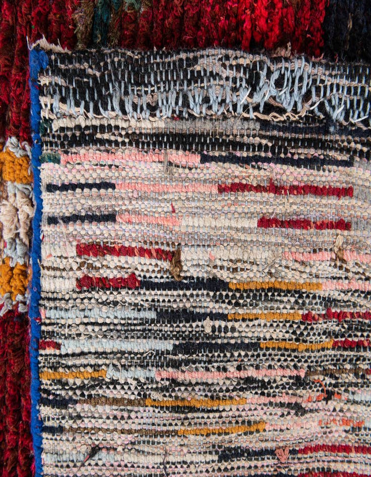 Detail image of 7' 3 x 9'  Hand Knotted Moroccan Wool Rug