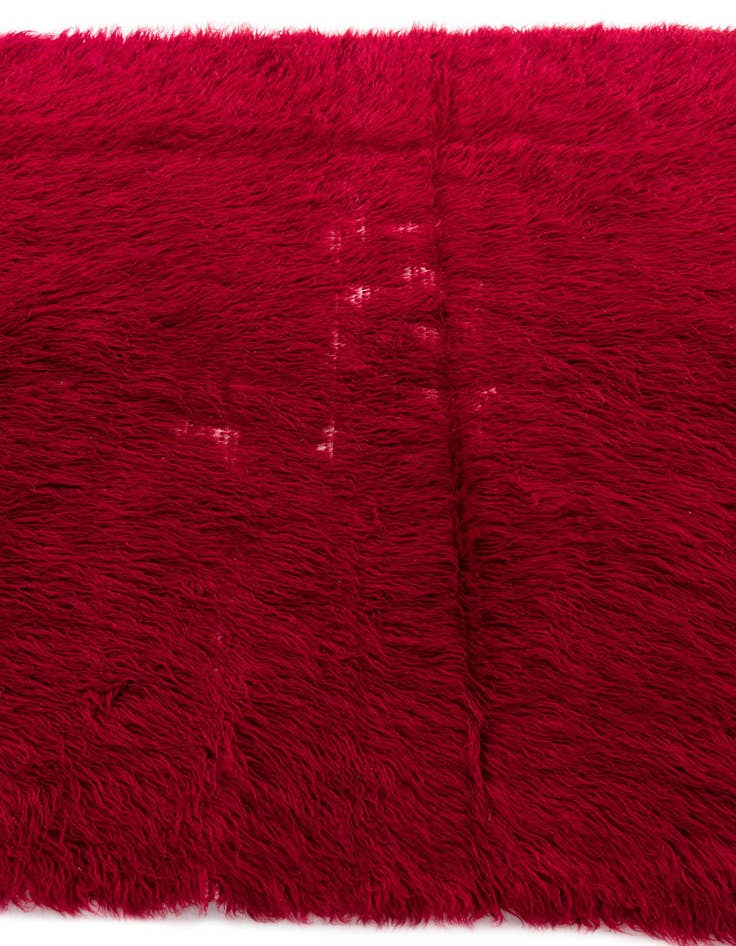 Detail image of 4' 7 x 6' 8  Hand Knotted Moroccan Wool Rug