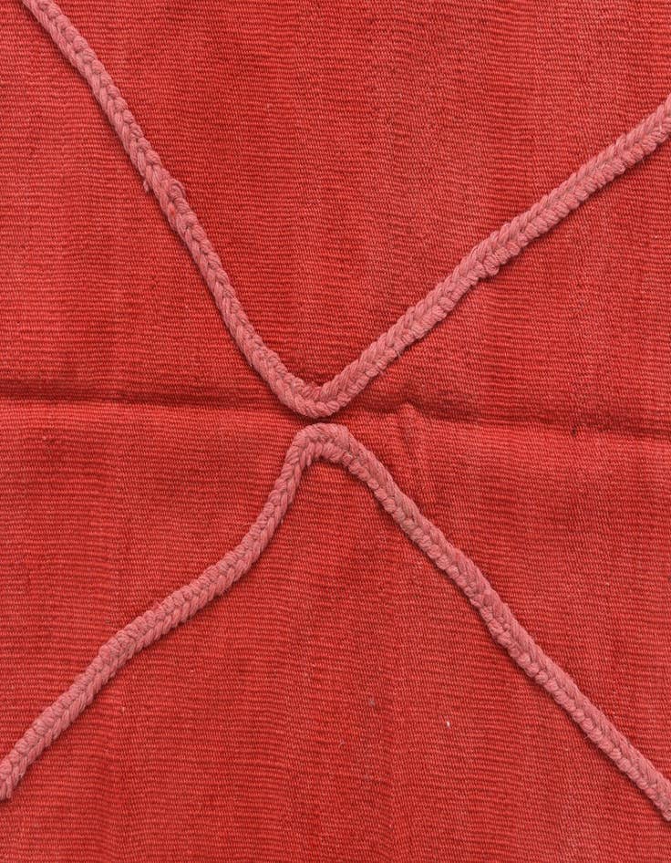 Detail image of 3' 5 x 4' 10  Hand Knotted Moroccan Wool Rug