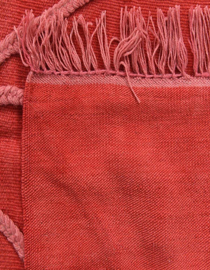 Detail image of 3' 5 x 4' 10  Hand Knotted Moroccan Wool Rug