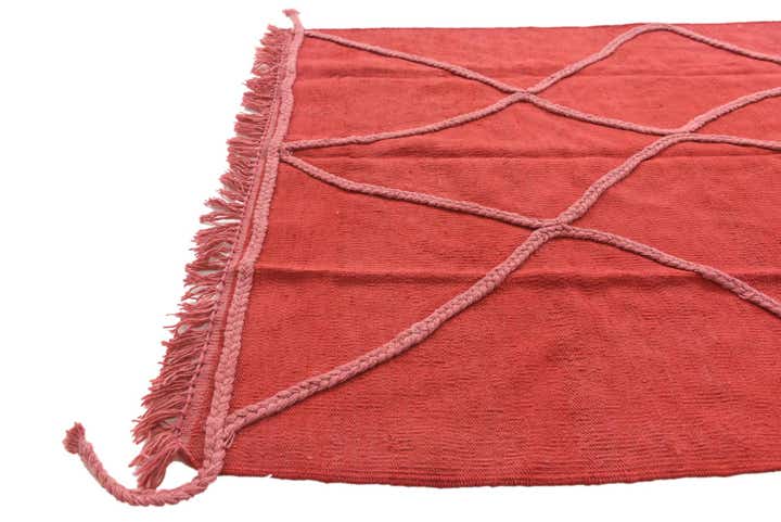 3' 6 x 4' 10 Hand Knotted Moroccan Wool Rug