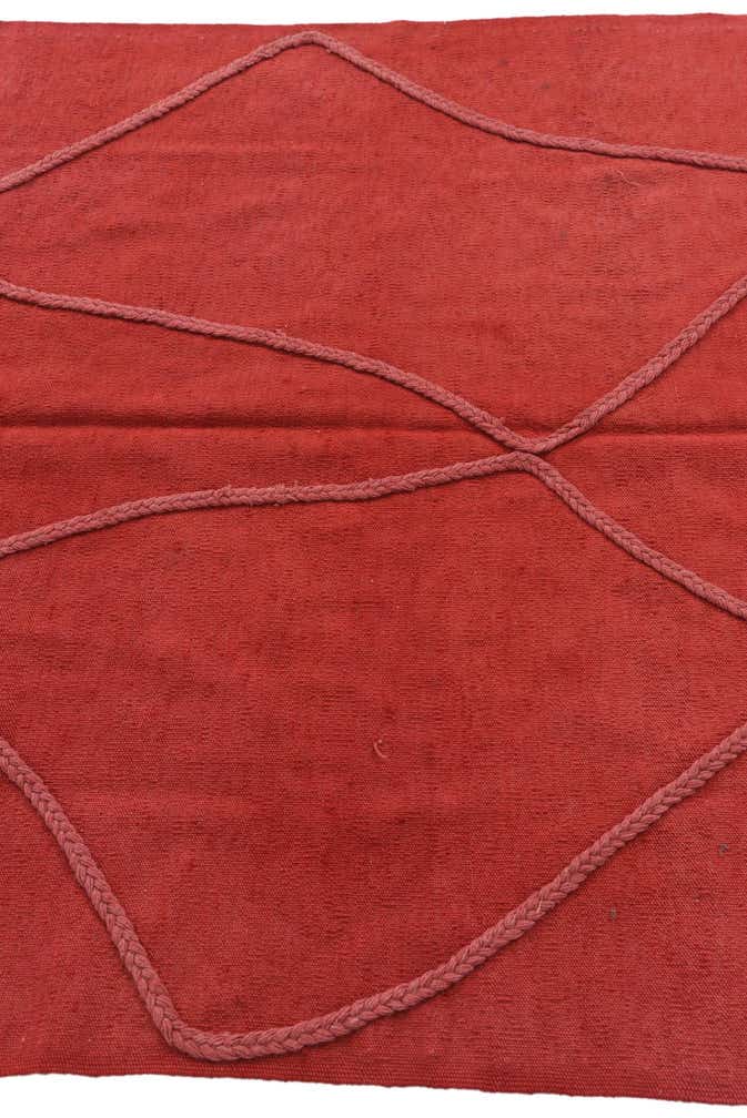 125cm x 185cm Handgeknüpft Marokkanisch Wolle Teppich