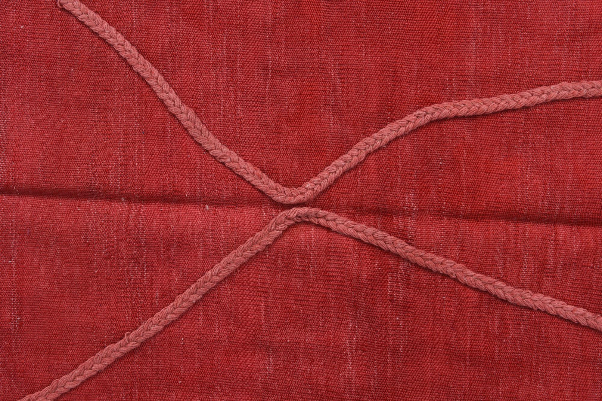 4' 1 x 6' Hand Knotted Moroccan Wool Rug