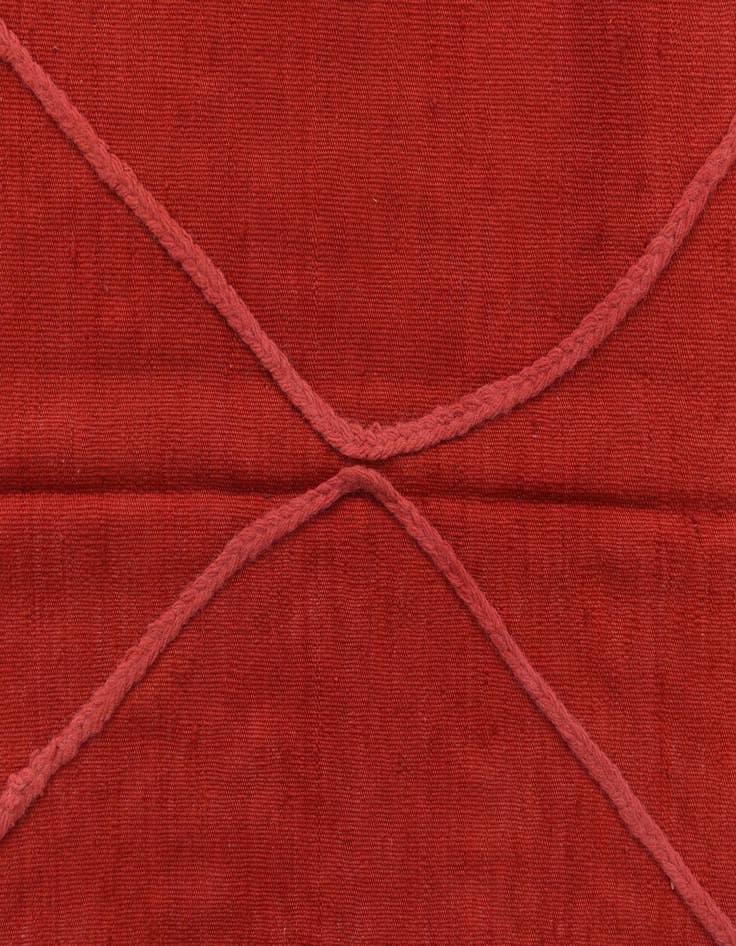 Detail image of 5' 7 x 7' 7  Hand Knotted Moroccan Wool Rug