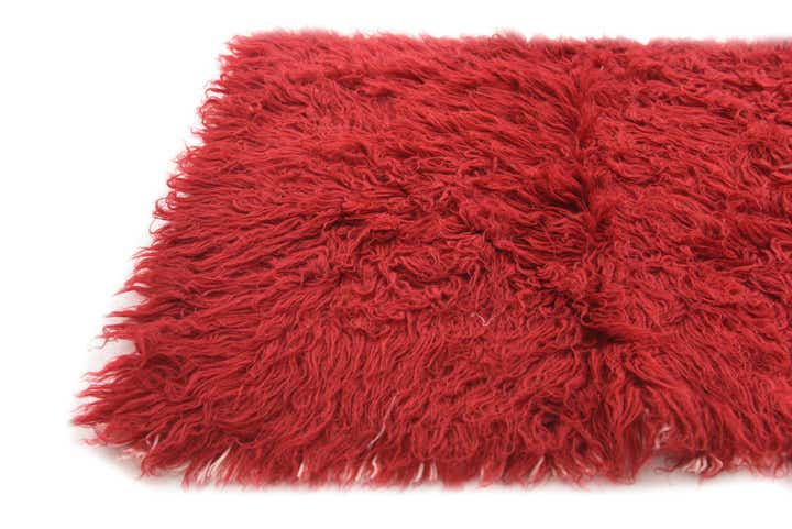 2' 7 x 4' 10 Hand Knotted Moroccan Wool Rug