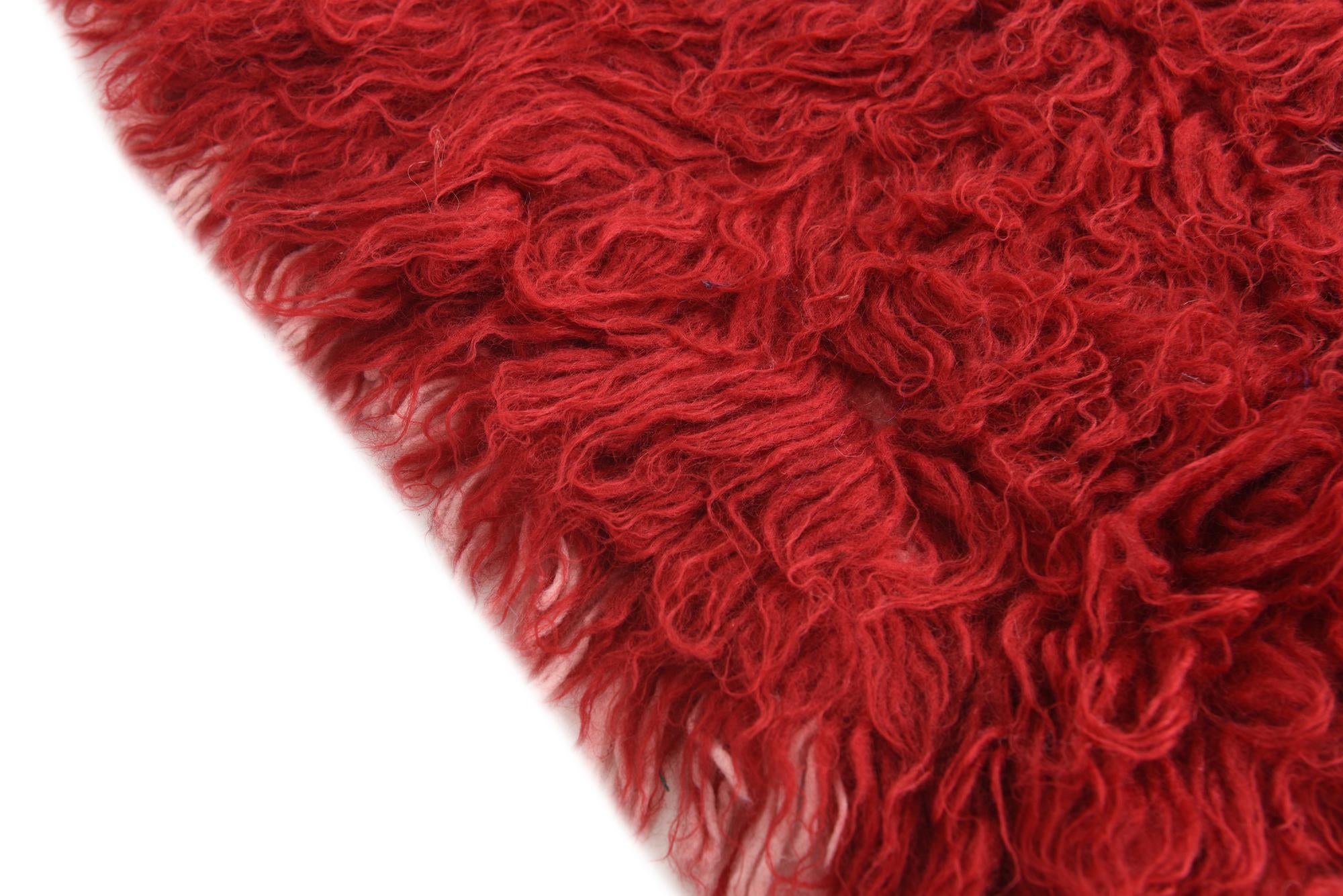 2' 7 x 4' 10 Hand Knotted Moroccan Wool Rug