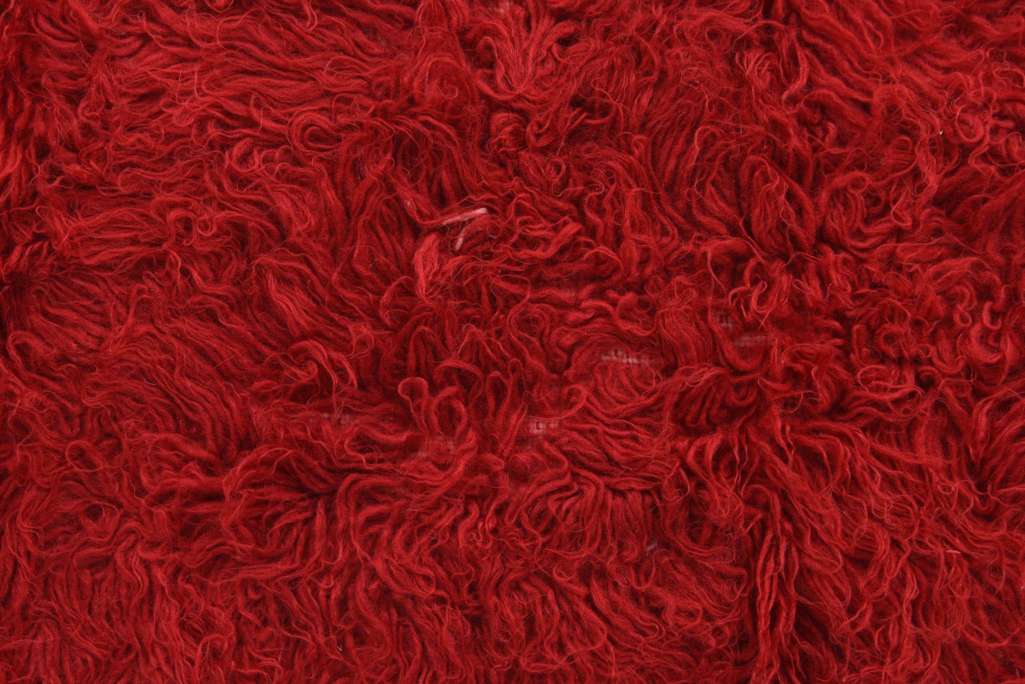 2' 7 x 4' 10 Hand Knotted Moroccan Wool Rug