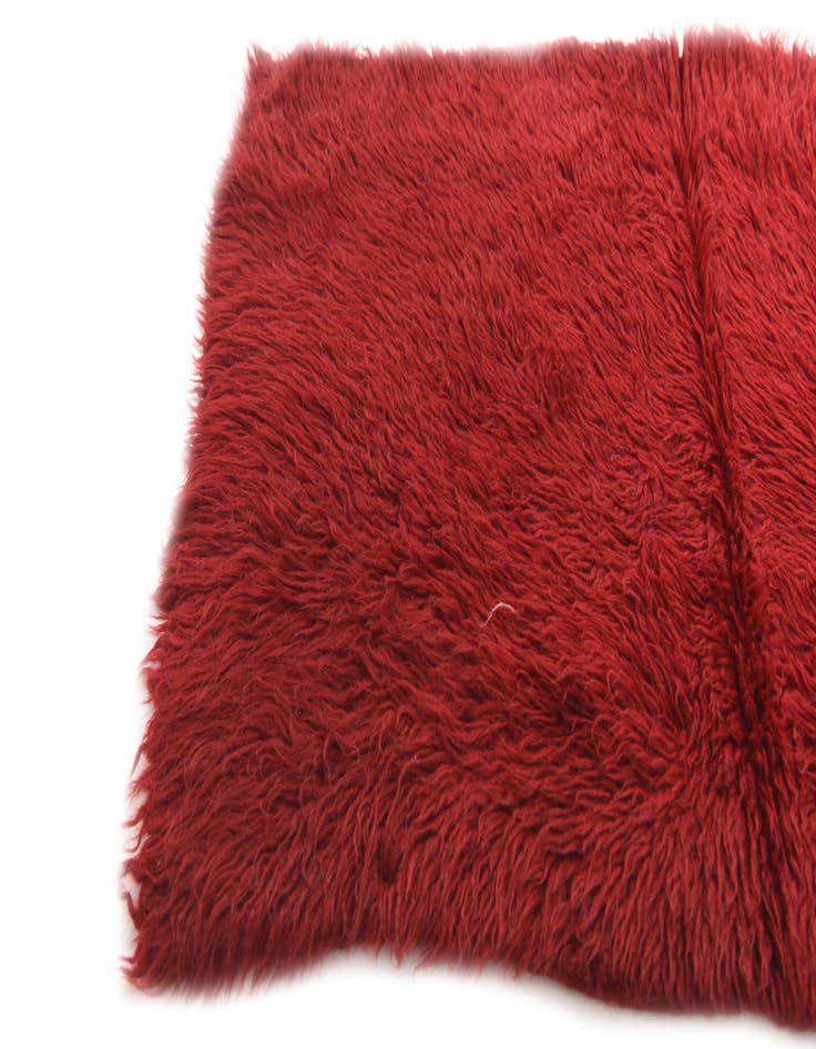 Detail image of 2' 2 x 2' 9  Hand Knotted Moroccan Wool Rug