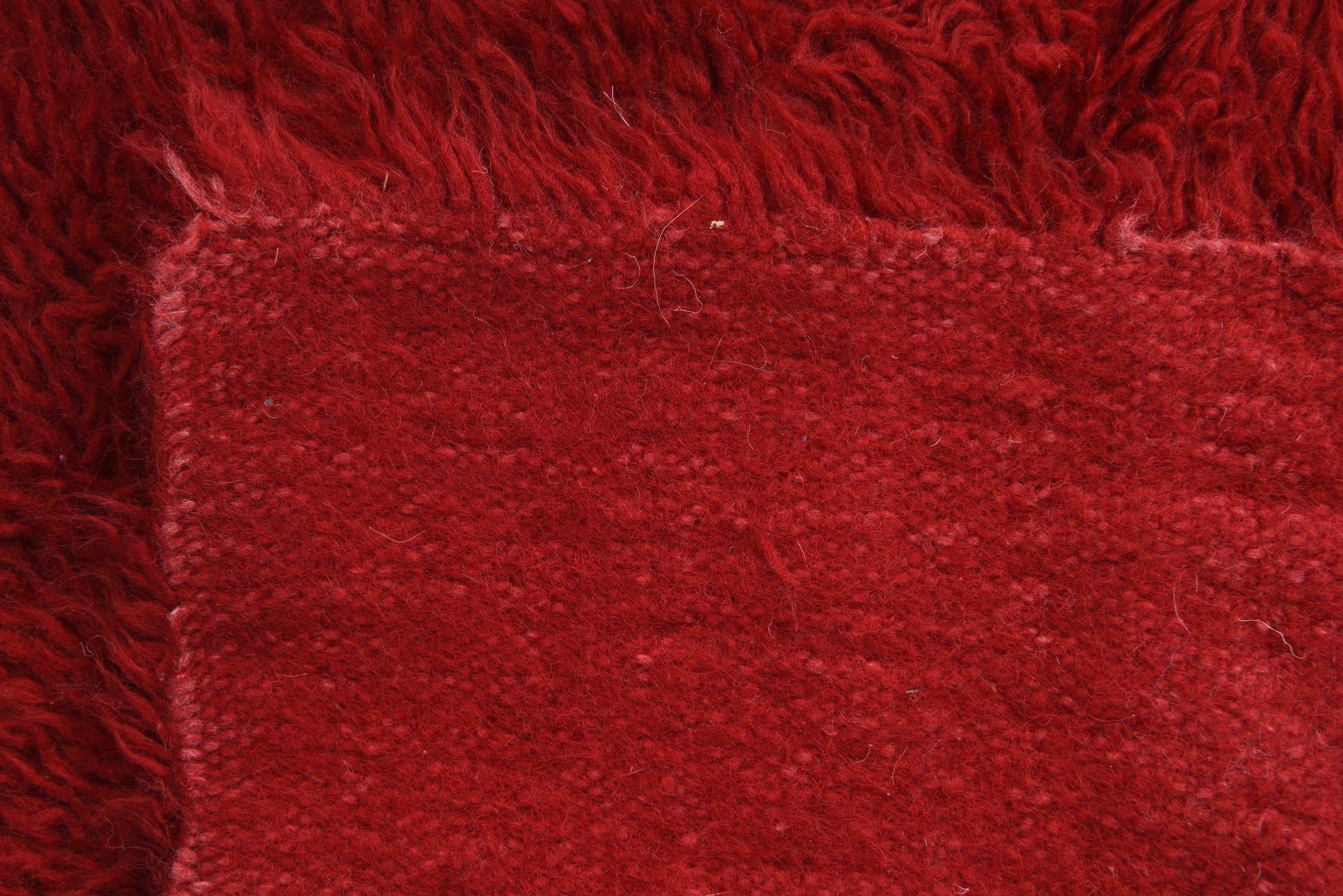 2' 2 x 2' 9 Hand Knotted Moroccan Wool Rug