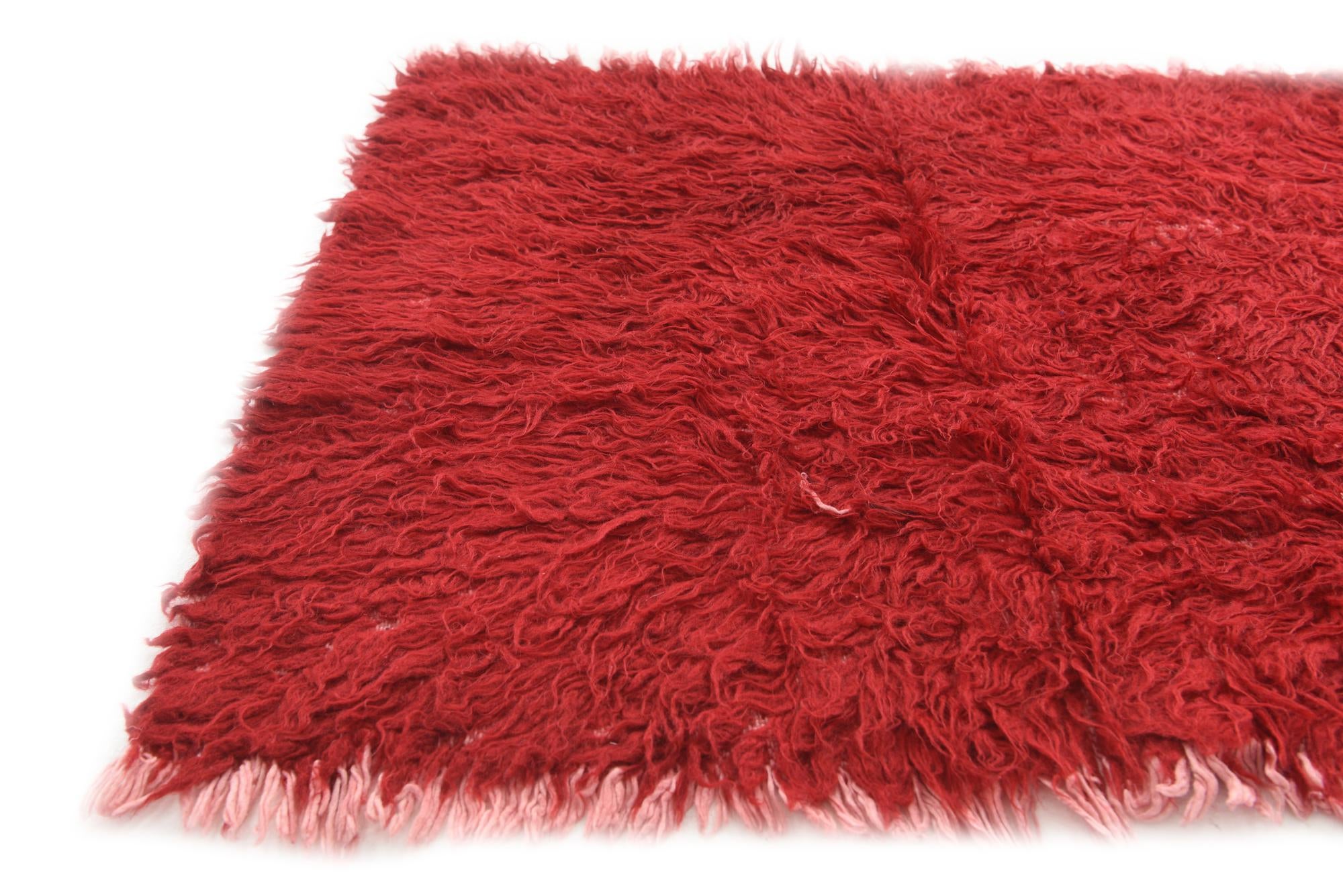 3' x 5' 2 Hand Knotted Moroccan Wool Rug