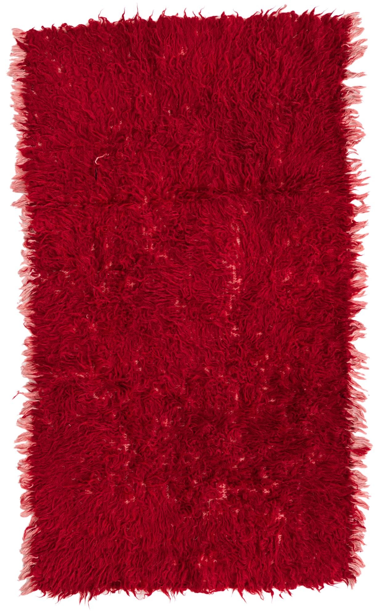 3' x 5' 2 Hand Knotted Moroccan Wool Rug