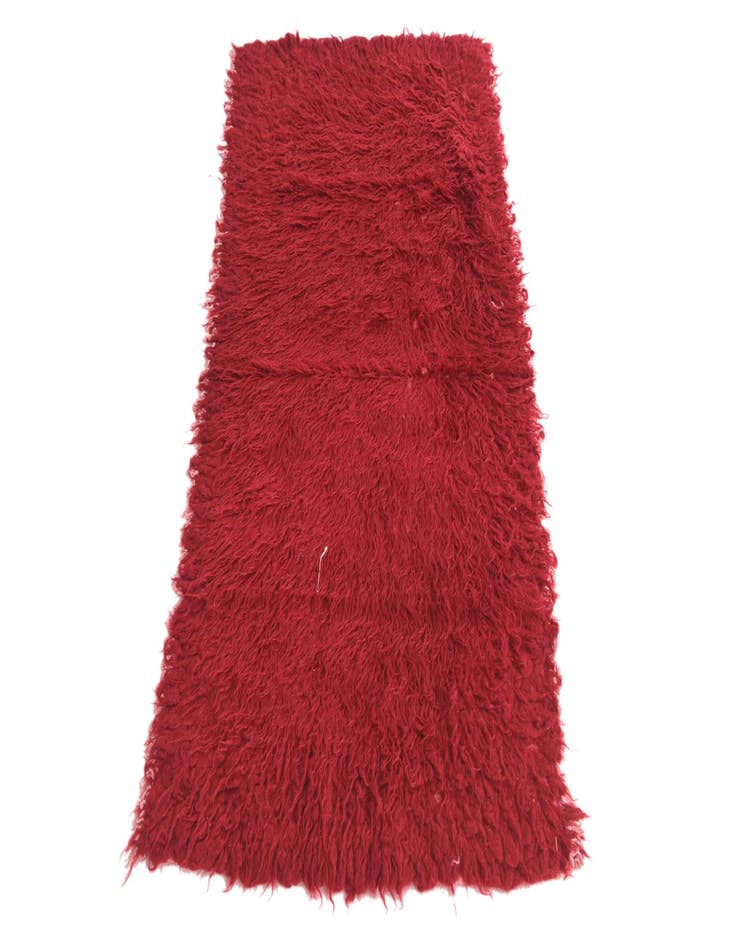 Detail image of 2' 5 x 4' 6 Hand Knotted Moroccan Wool Rug