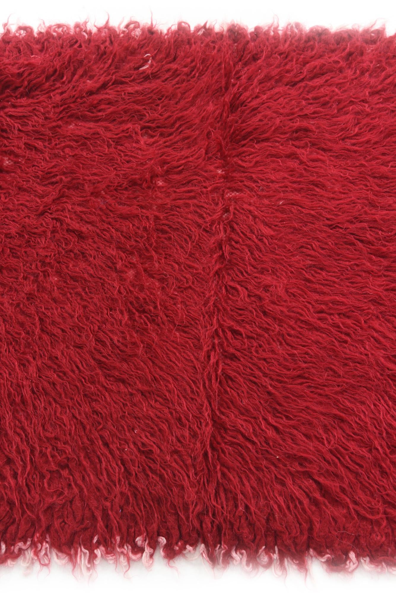 2' 5 x 4' 6 Hand Knotted Moroccan Wool Rug