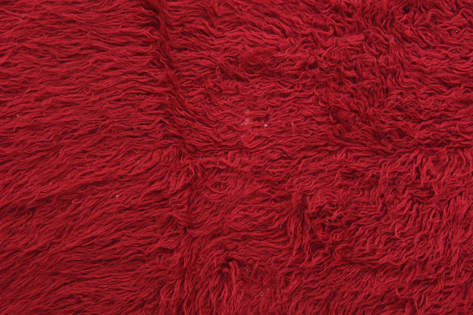 2' 6 x 4' 9 Hand Knotted Moroccan Wool Rug