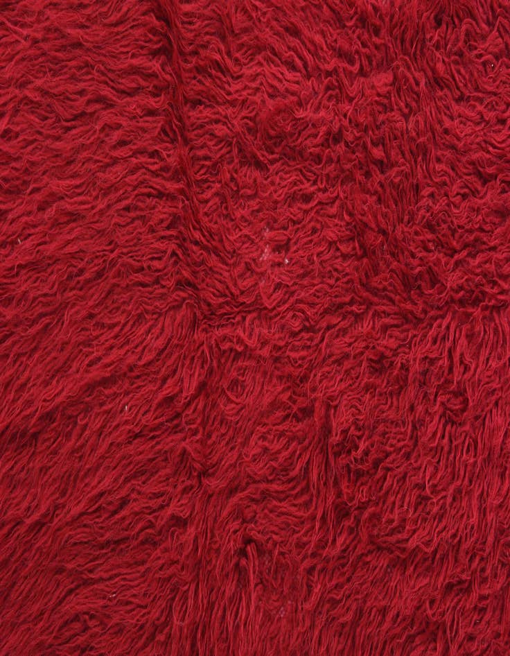 Detail image of 2' 6 x 4' 9  Hand Knotted Moroccan Wool Rug