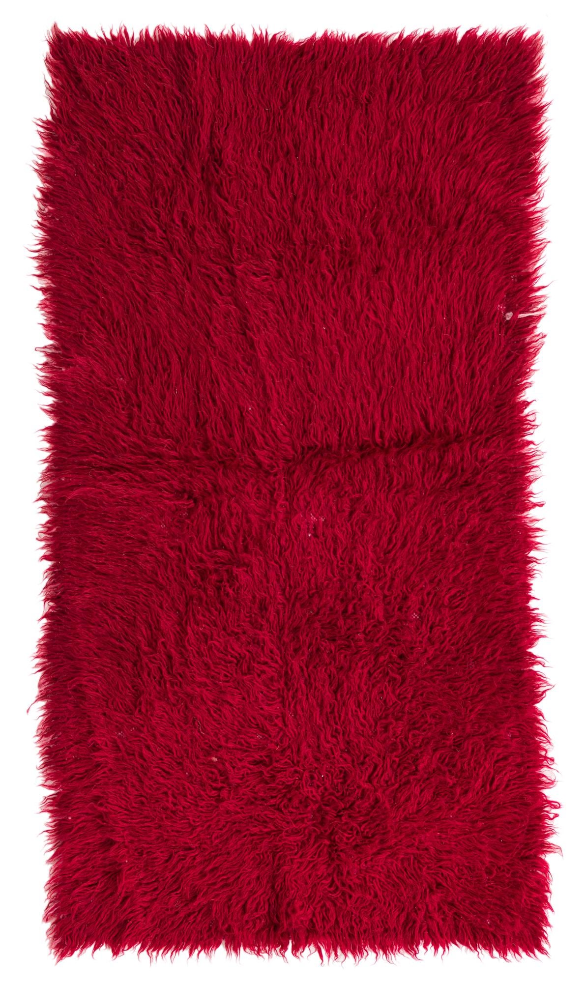 2' 6 x 4' 9 Hand Knotted Moroccan Wool Rug