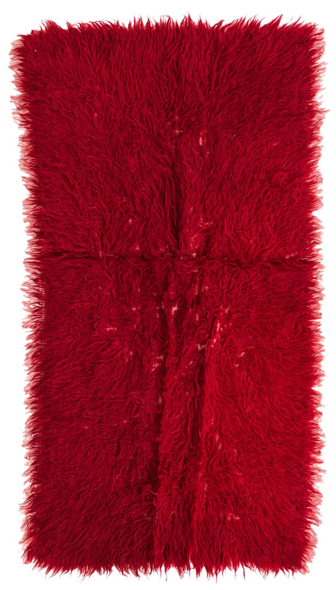 2' 6 x 4' 9 Hand Knotted Moroccan Wool Rug