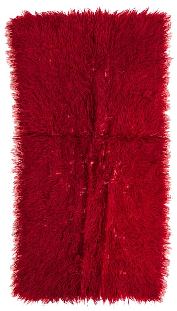 2' 6 x 4' 9 Hand Knotted Moroccan Wool Rug