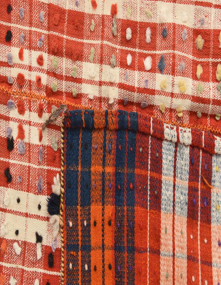 Detail image of 4' 5 x 8' 6  Hand Knotted Moroccan Wool Rug