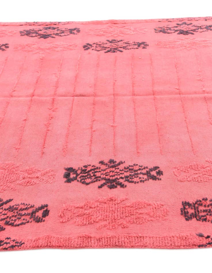 Detail image of 5' 4 x 8' 4  Hand Knotted Moroccan Wool Rug