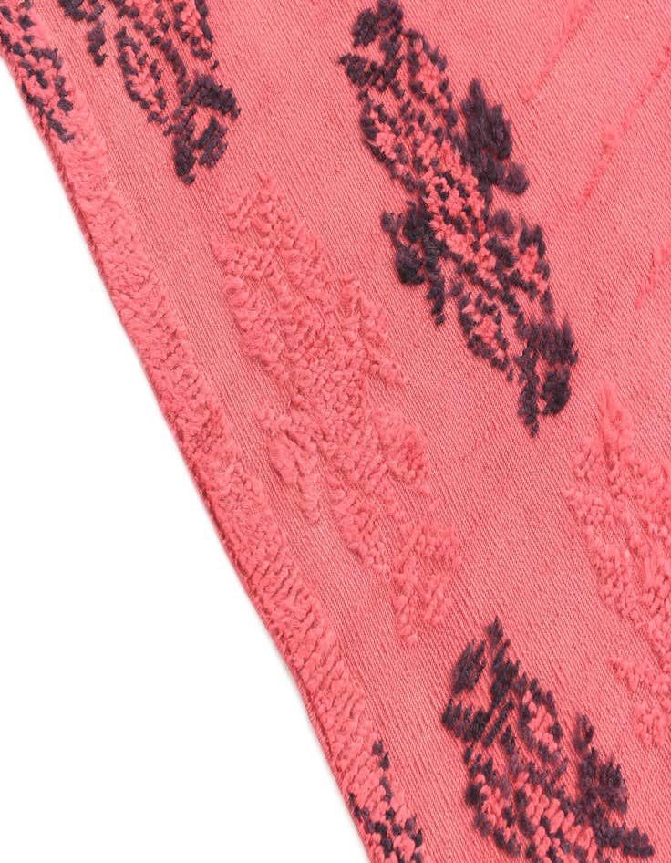 Detail image of 5' 4 x 8' 4  Hand Knotted Moroccan Wool Rug