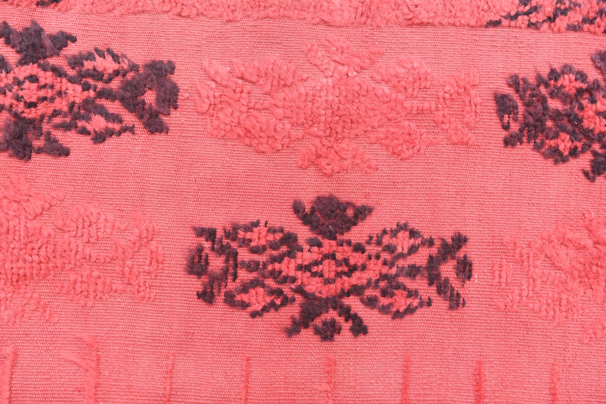 5' 4 x 8' 4 Hand Knotted Moroccan Wool Rug